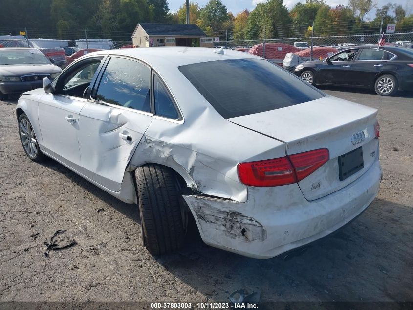 2013 AUDI A4 PREMIUM PLUS - WAUFFAFL7DN005363