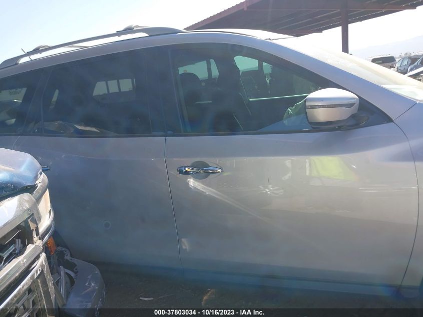 2018 NISSAN PATHFINDER S/SV/SL/PLATINUM - 5N1DR2MN7JC638590