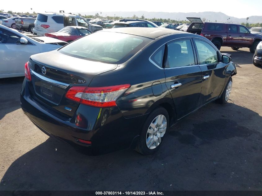 2014 NISSAN SENTRA S/FE+ S/SV/FE+ SV/SR/SL - 3N1AB7APXEY263132