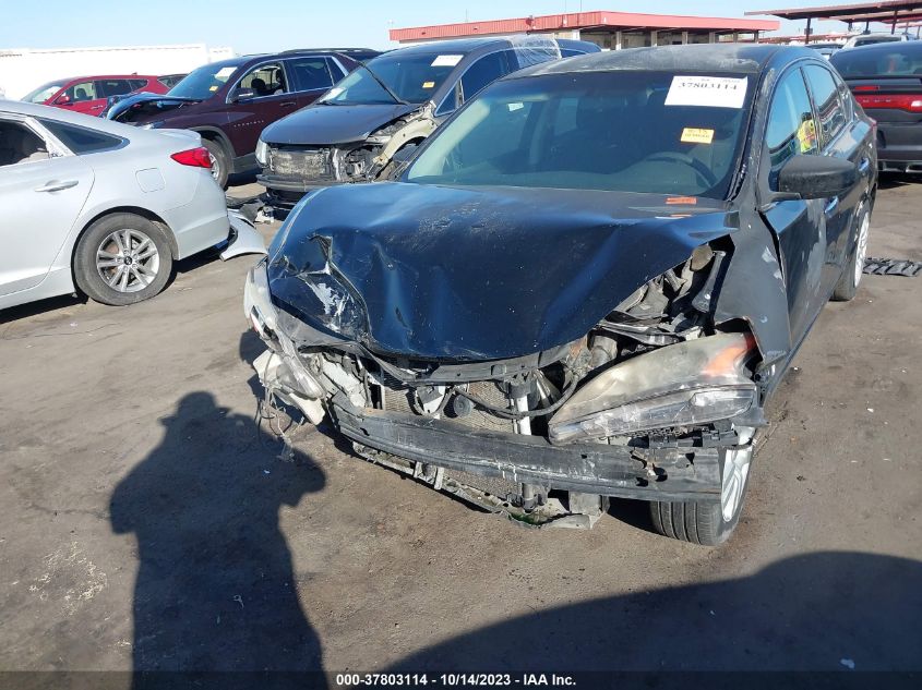 2014 NISSAN SENTRA S/FE+ S/SV/FE+ SV/SR/SL - 3N1AB7APXEY263132