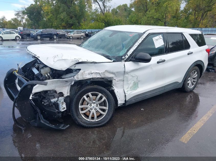 2021 FORD POLICE INTERCEPTOR UTILITY 1FM5K8AC9MGC21449