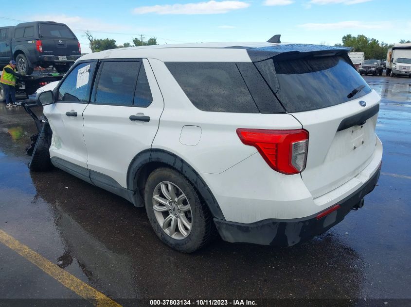 2021 FORD POLICE INTERCEPTOR UTILITY 1FM5K8AC9MGC21449