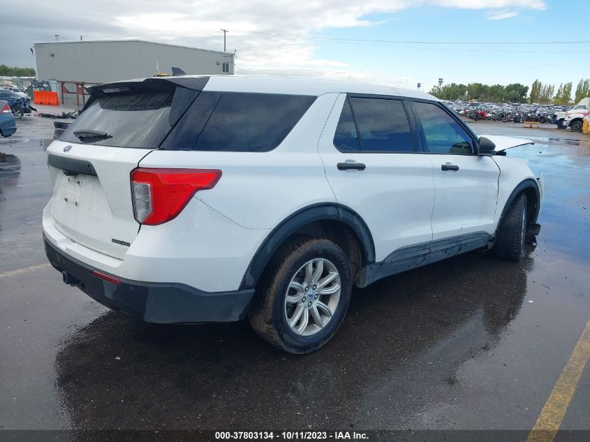 2021 FORD POLICE INTERCEPTOR UTILITY 1FM5K8AC9MGC21449