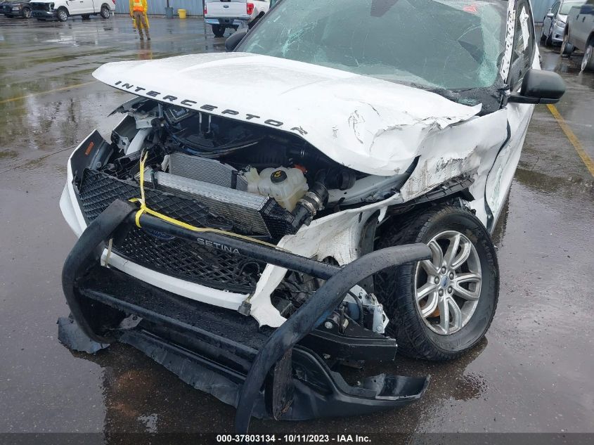 2021 FORD POLICE INTERCEPTOR UTILITY 1FM5K8AC9MGC21449