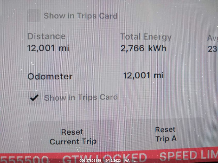 2023 TESLA MODEL 3 - 5YJ3E1EA7PF555500