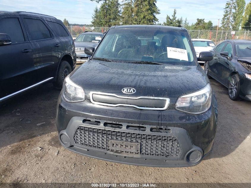 2014 KIA SOUL BASE - KNDJN2A27E7072846