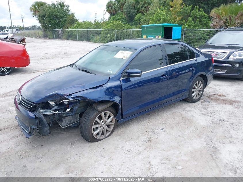 2013 VOLKSWAGEN JETTA SEDAN SE W/CONVENIENCE - 3VWDX7AJ8DM254343