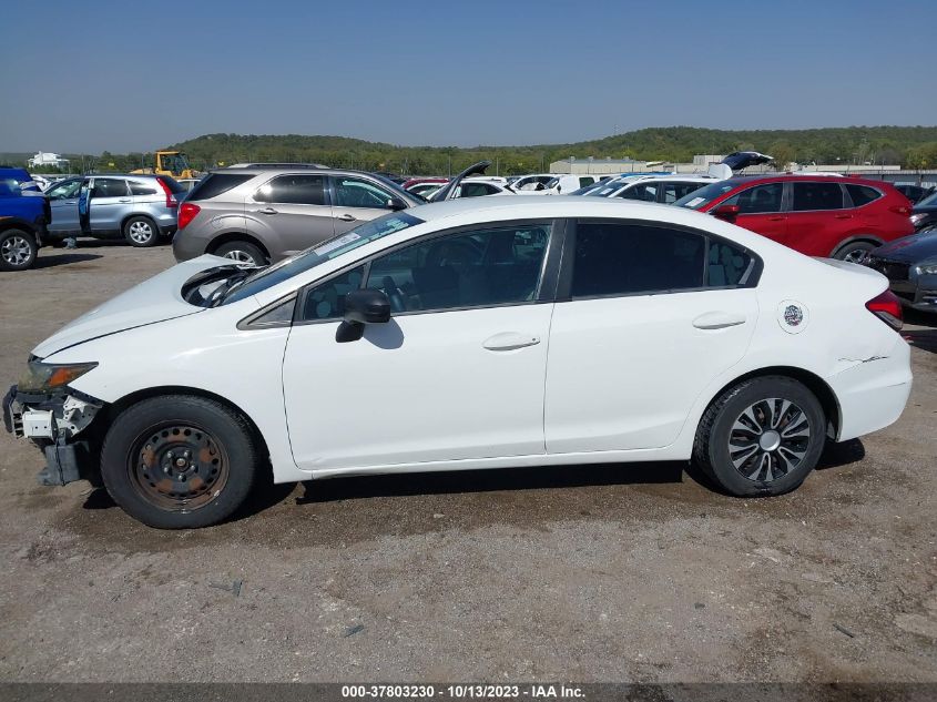 2014 HONDA CIVIC LX - 19XFB2F54EE017790