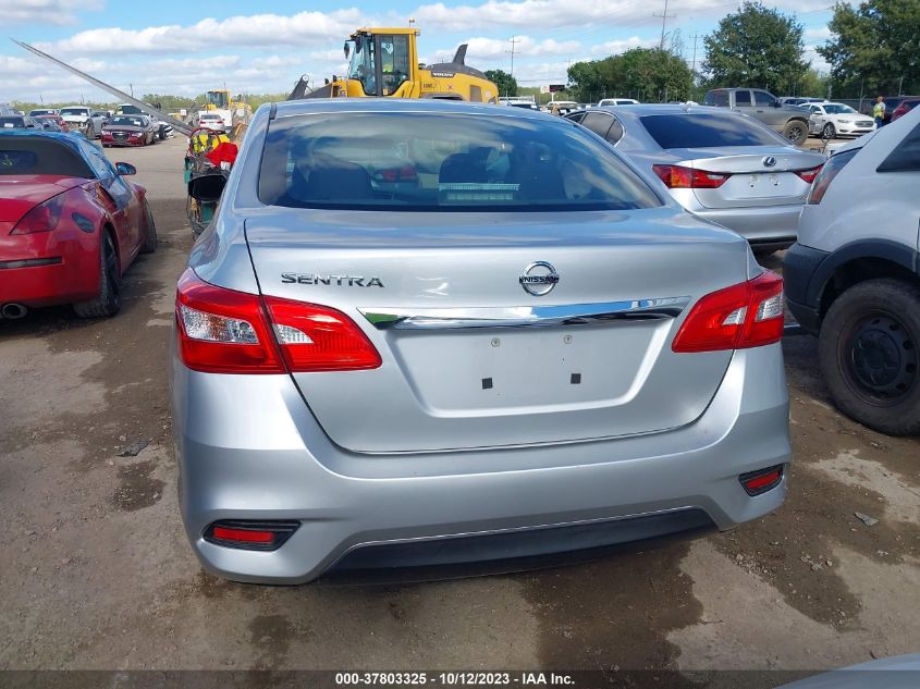 2016 NISSAN SENTRA SR/SL/S/SV/FE+ S - 3N1AB7AP2GY277903
