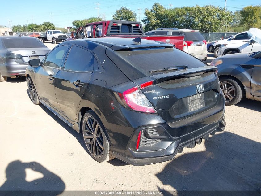 SHHFK7H45MU215657 Honda Civic Hatchback SPORT 3