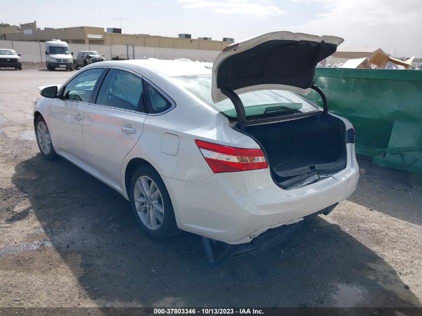 2014 TOYOTA AVALON LIMITED - 4T1BK1EB9EU090604