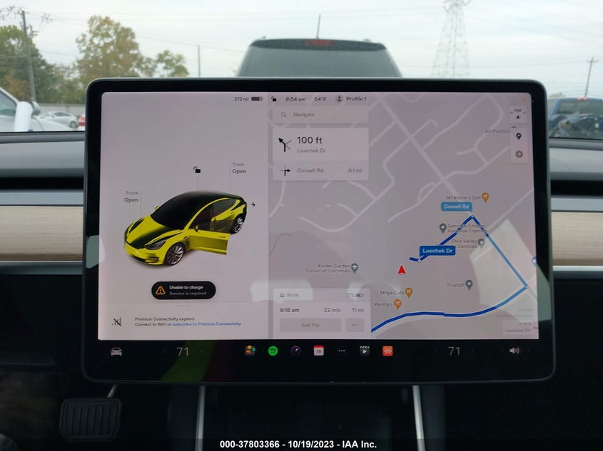 VIN 5YJ3E1EB5KF469314 2019 TESLA MODEL 3 LONG RANGE/PERFORMANCE