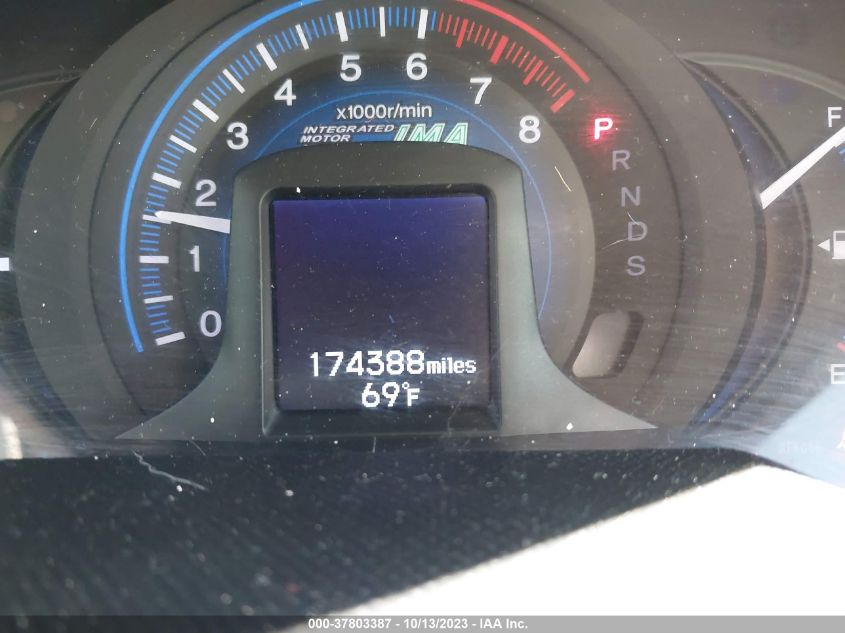 2013 HONDA INSIGHT EX - JHMZE2H72DS000418