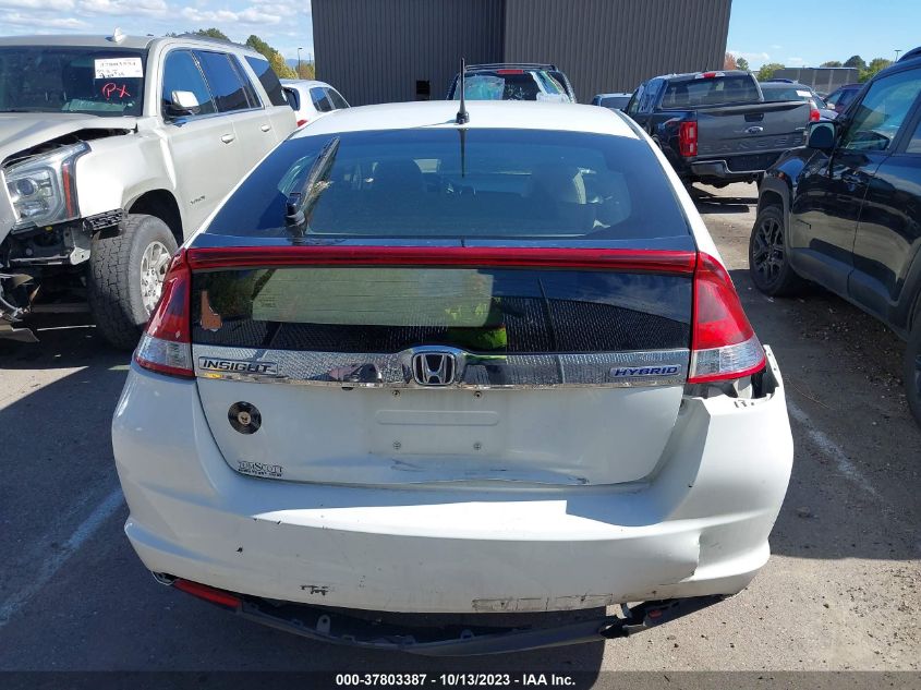 2013 HONDA INSIGHT EX - JHMZE2H72DS000418
