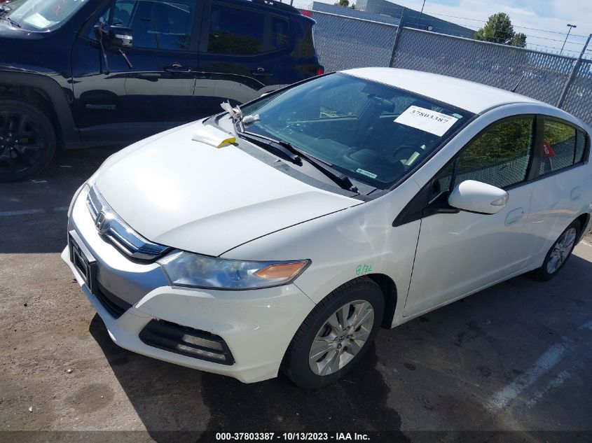 2013 HONDA INSIGHT EX - JHMZE2H72DS000418