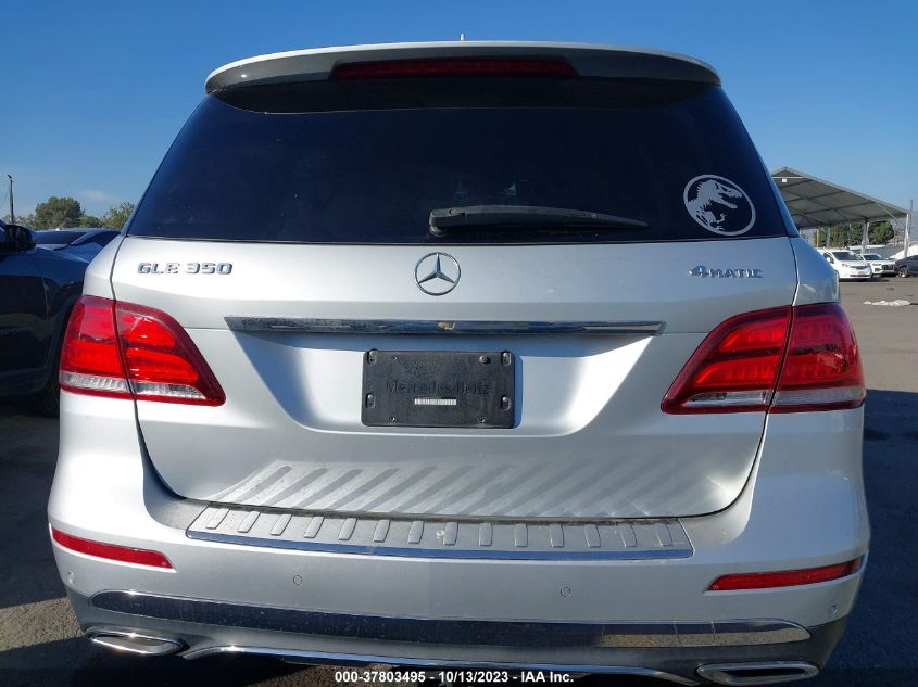 2017 MERCEDES-BENZ GLE GLE 350 4JGDA5HB4HA909507