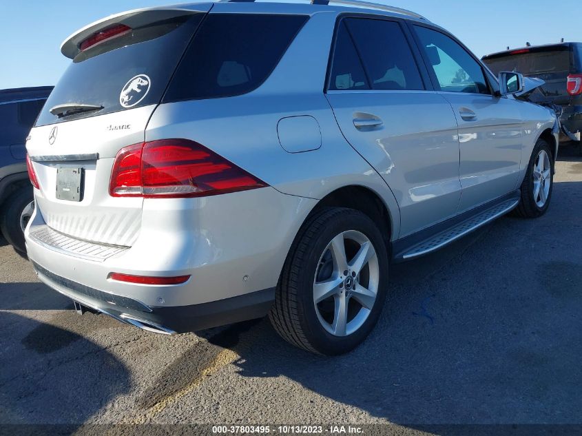 2017 MERCEDES-BENZ GLE GLE 350 4JGDA5HB4HA909507