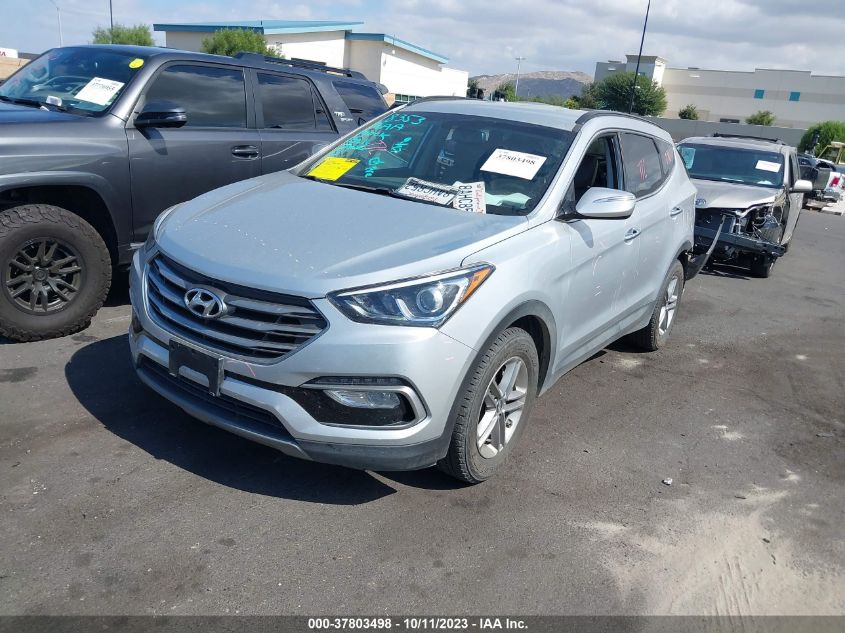 2018 HYUNDAI SANTA FE SPORT 2.4L - 5XYZUDLB6JG505911