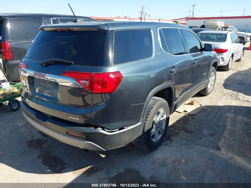 2019 GMC ACADIA SLE - 1GKKNKLA0KZ145567