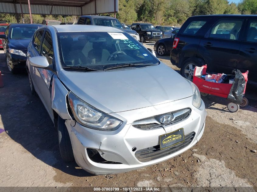 2013 HYUNDAI ACCENT GS - KMHCT5AE6DU118155