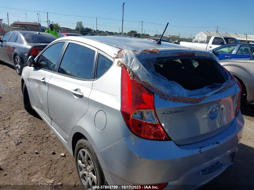 2013 HYUNDAI ACCENT GS - KMHCT5AE6DU118155