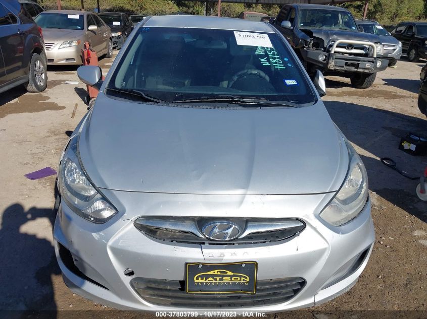 2013 HYUNDAI ACCENT GS - KMHCT5AE6DU118155