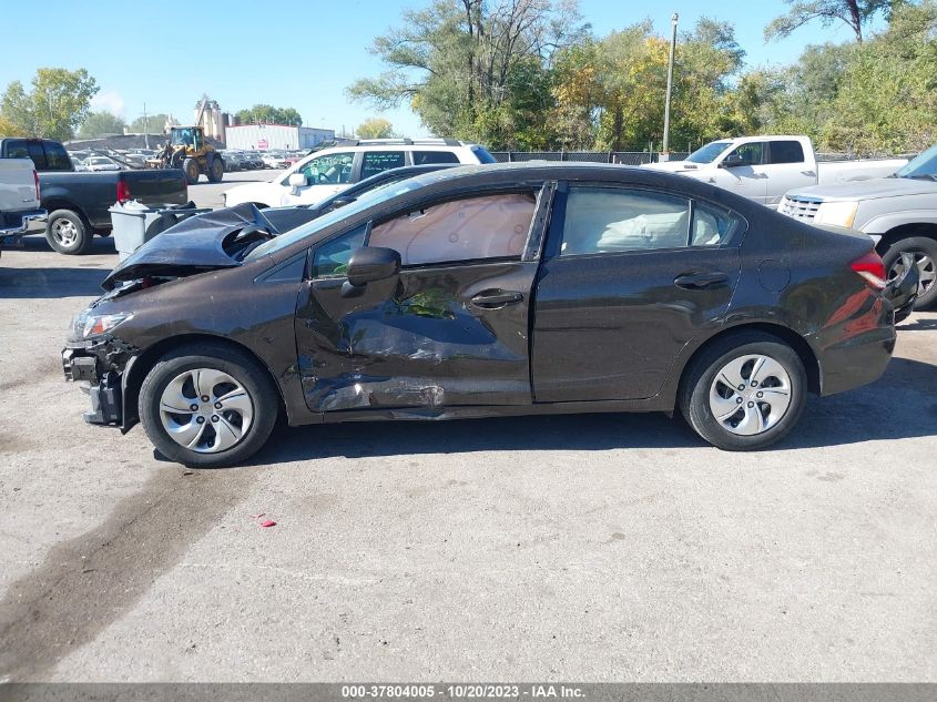 2014 HONDA CIVIC LX - 2HGFB2F56EH541514