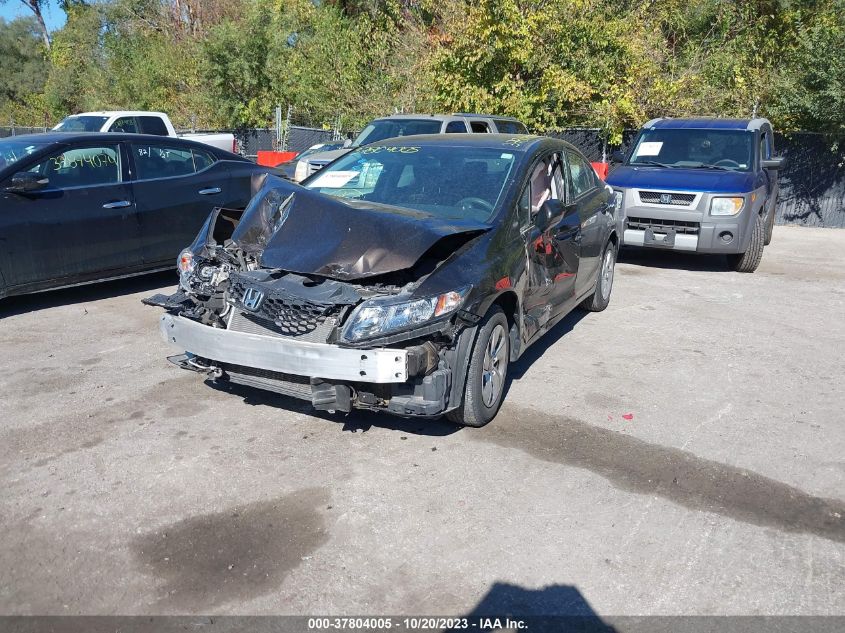 2014 HONDA CIVIC LX - 2HGFB2F56EH541514