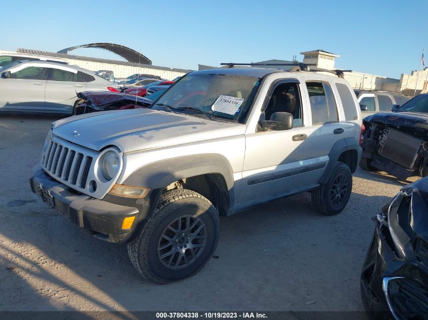 1J4GL48K37W588058 2007 JEEP LIBERTY SPORTphoto 2