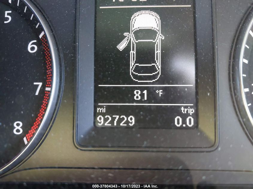 2014 VOLKSWAGEN EOS KOMFORT WVWBW8AH2EV006533