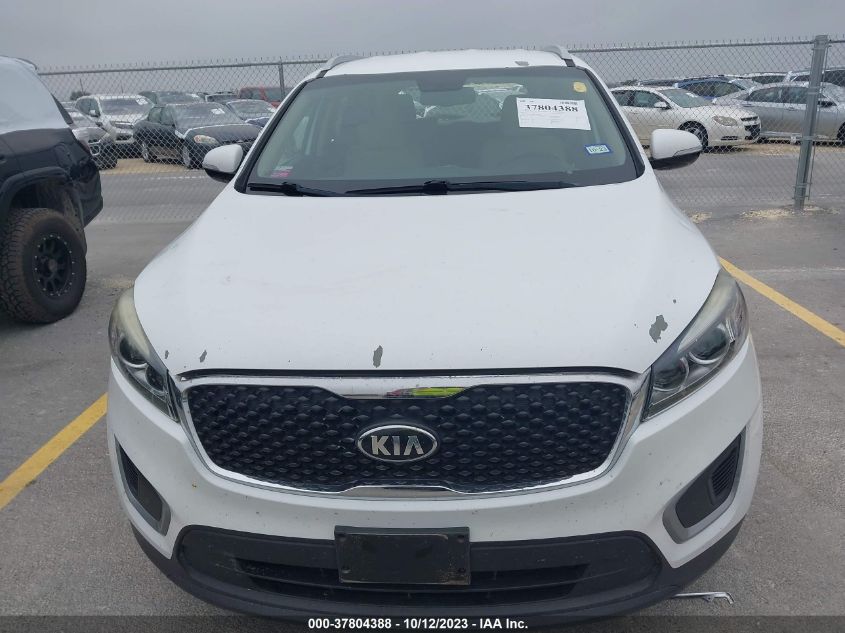 2017 KIA SORENTO LX - 5XYPG4A34HG257839