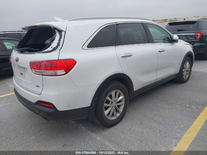 2017 KIA SORENTO LX - 5XYPG4A34HG257839