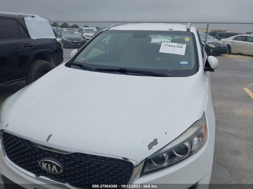 2017 KIA SORENTO LX - 5XYPG4A34HG257839