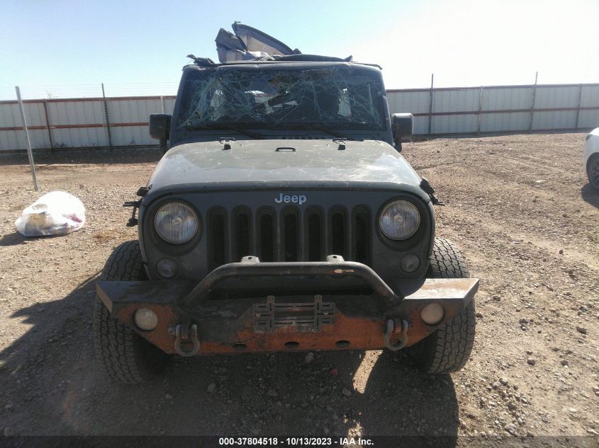 2014 JEEP WRANGLER UNLIMITED SPORT - 1C4BJWDG4EL219923