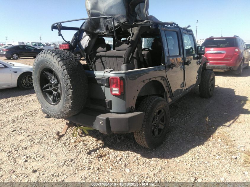 2014 JEEP WRANGLER UNLIMITED SPORT - 1C4BJWDG4EL219923