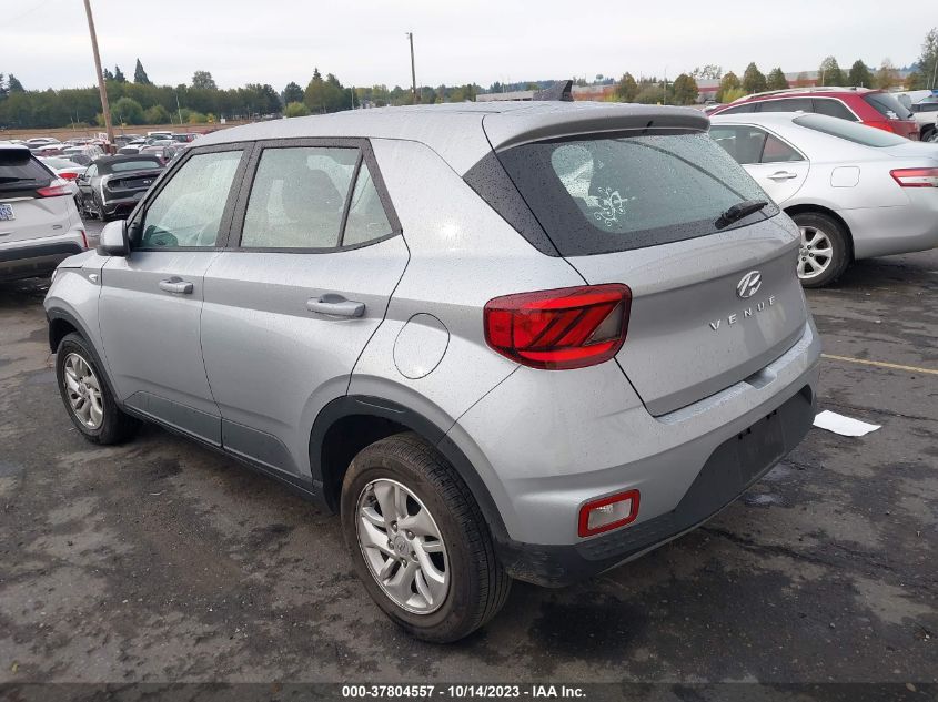 2022 HYUNDAI VENUE SE - KMHRB8A39NU146837