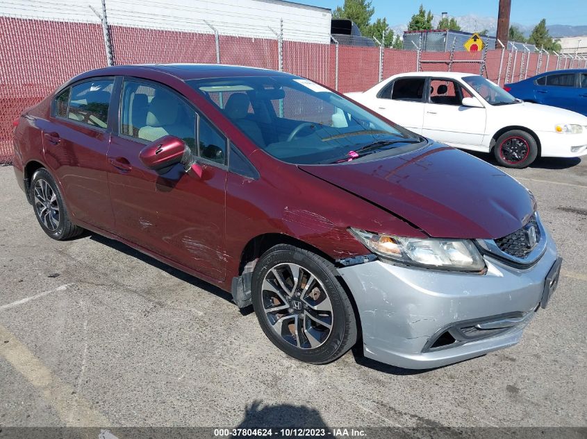 2015 HONDA CIVIC SEDAN EX - 19XFB2F86FE057879