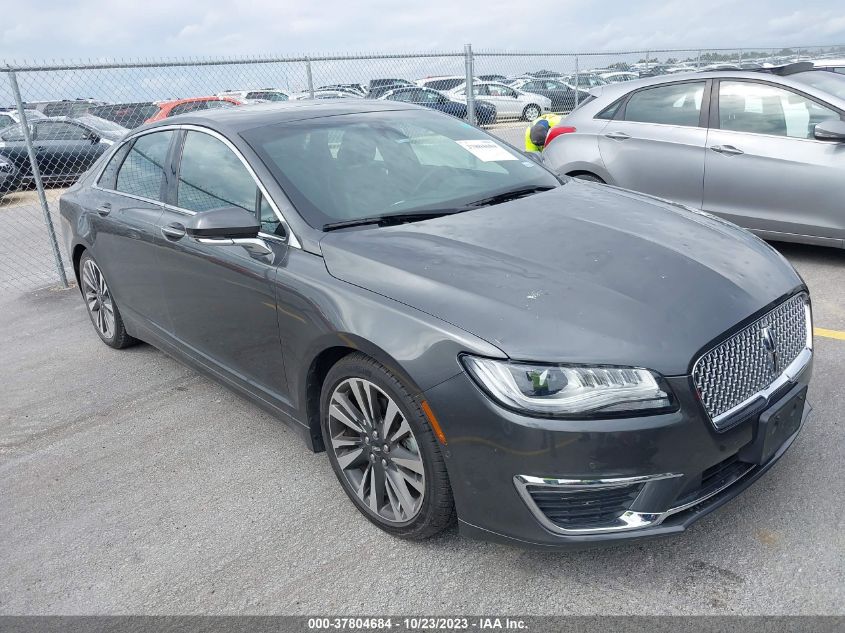 VIN 3LN6L5E95LR603824 Lincoln MKZ RESERVE 2020