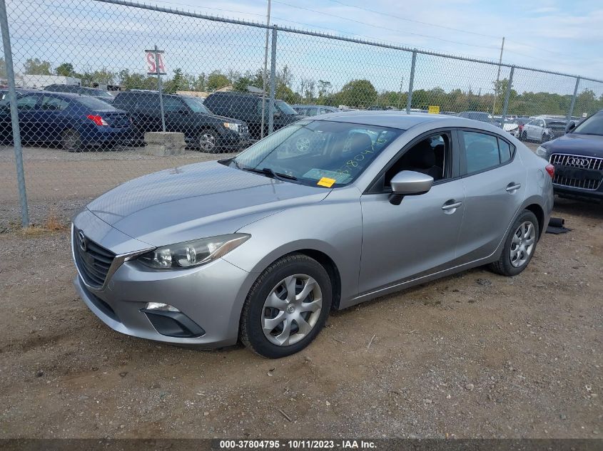 2014 MAZDA MAZDA3 I SPORT - JM1BM1U75E1185691