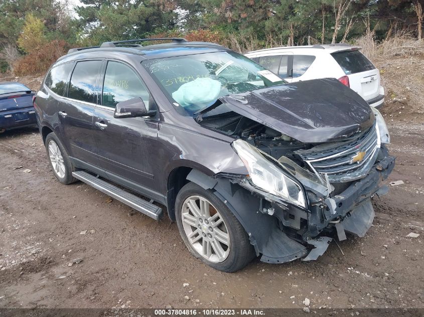 2015 CHEVROLET TRAVERSE LT - 1GNKRGKD9FJ253982