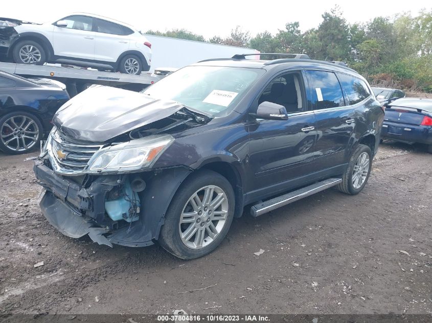 2015 CHEVROLET TRAVERSE LT - 1GNKRGKD9FJ253982