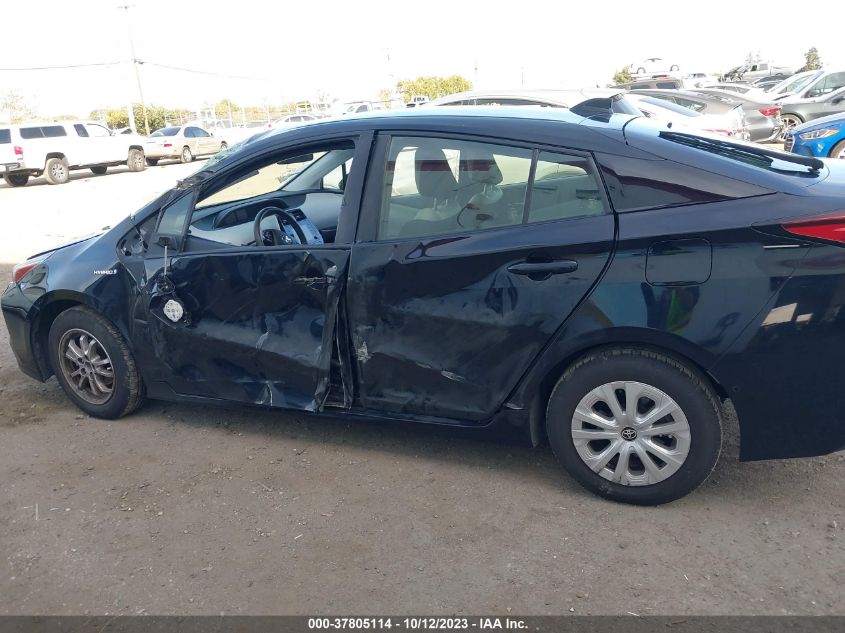 2022 TOYOTA PRIUS L - JTDKAMFU5N3165314