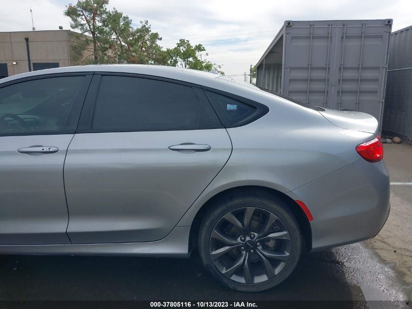 2015 CHRYSLER 200 S - 1C3CCCBB2FN568058