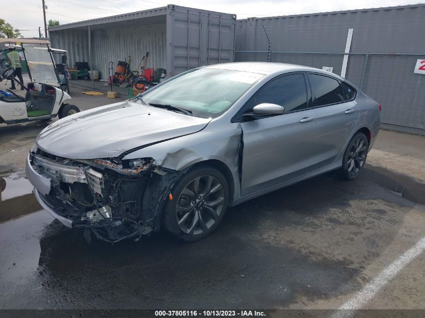 2015 CHRYSLER 200 S - 1C3CCCBB2FN568058