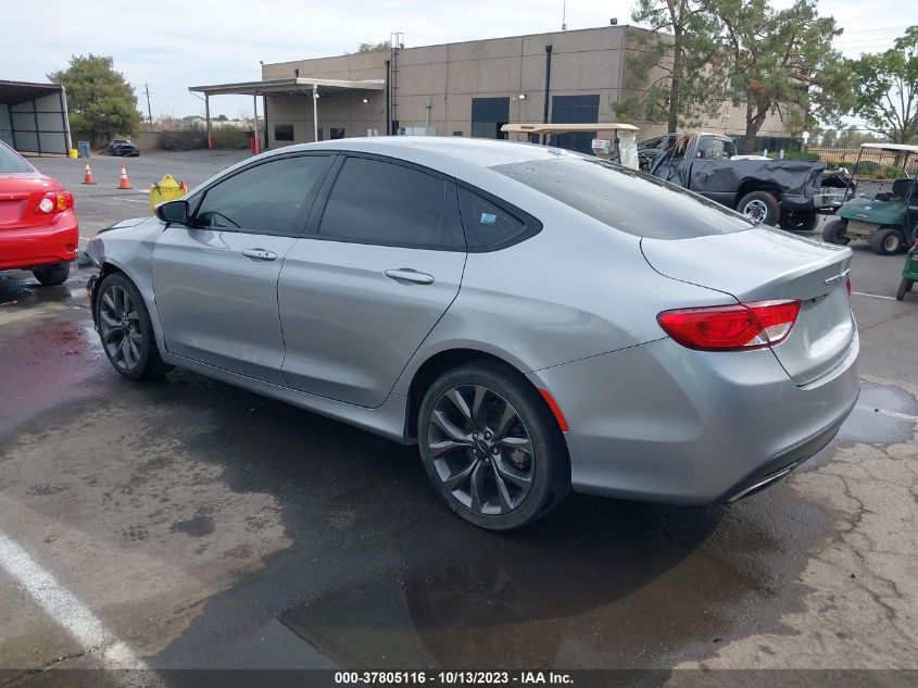 2015 CHRYSLER 200 S - 1C3CCCBB2FN568058