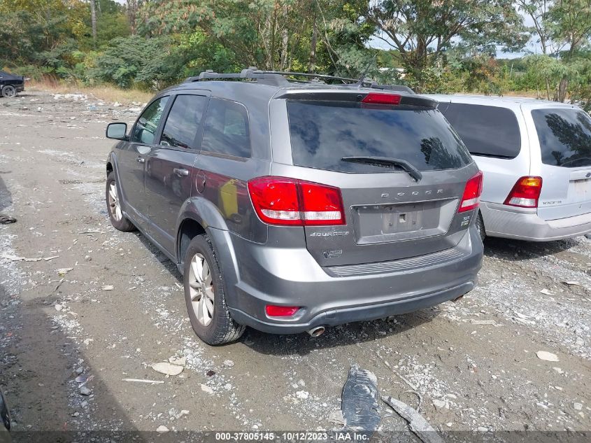 2013 DODGE JOURNEY SXT - 3C4PDCBG8DT601289