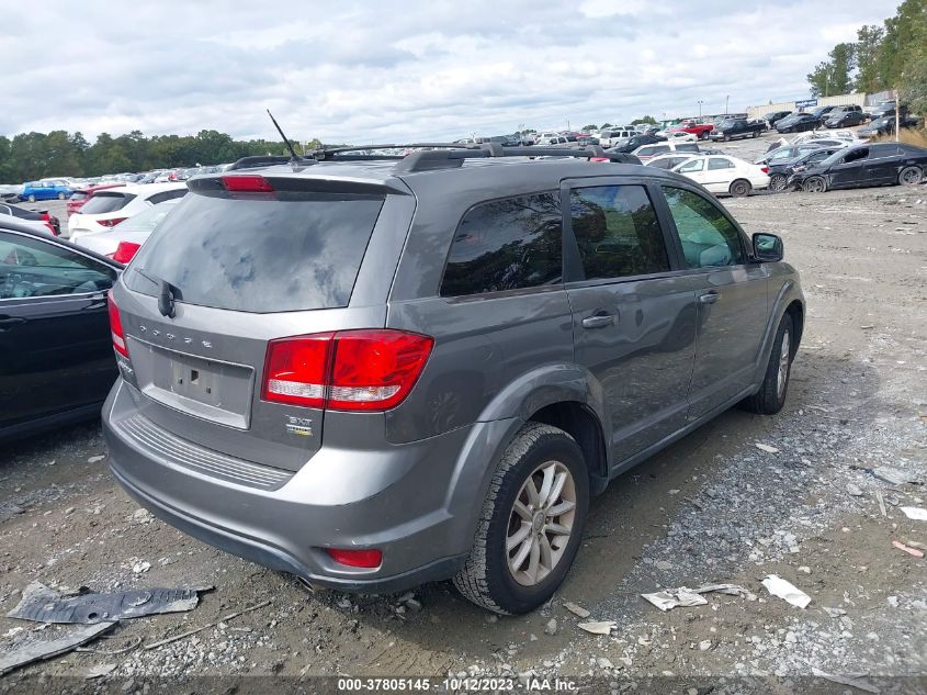 2013 DODGE JOURNEY SXT - 3C4PDCBG8DT601289
