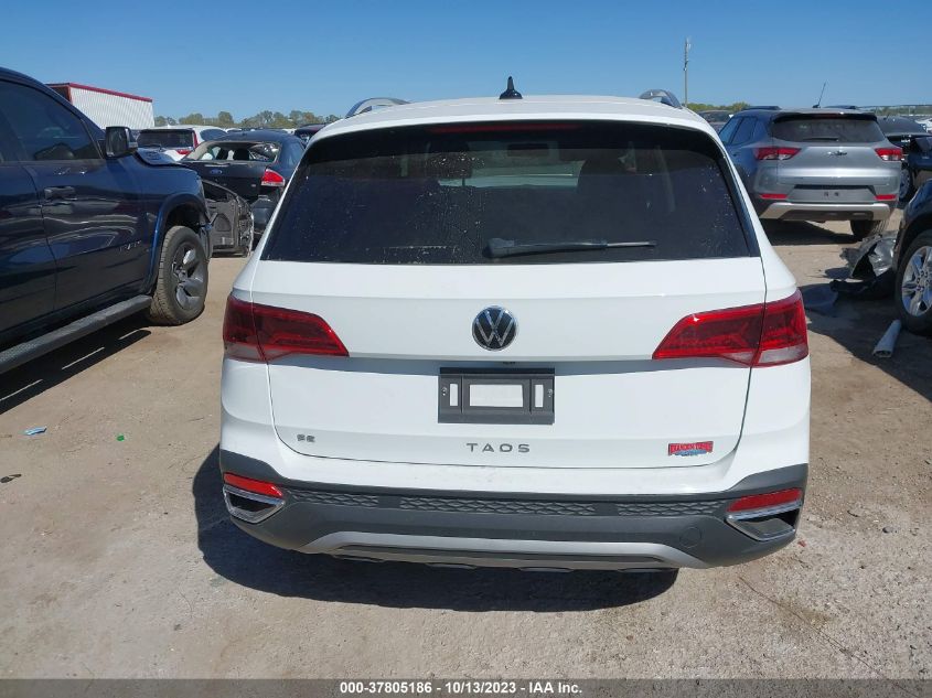 2022 VOLKSWAGEN TAOS SE - 3VVRX7B21NM026428