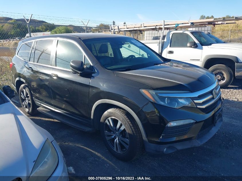 2016 HONDA PILOT EX-L - 5FNYF5H62GB026909