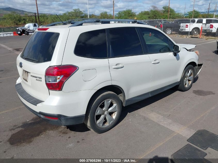 2015 SUBARU FORESTER 2.5I PREMIUM - JF2SJADC0FH501692